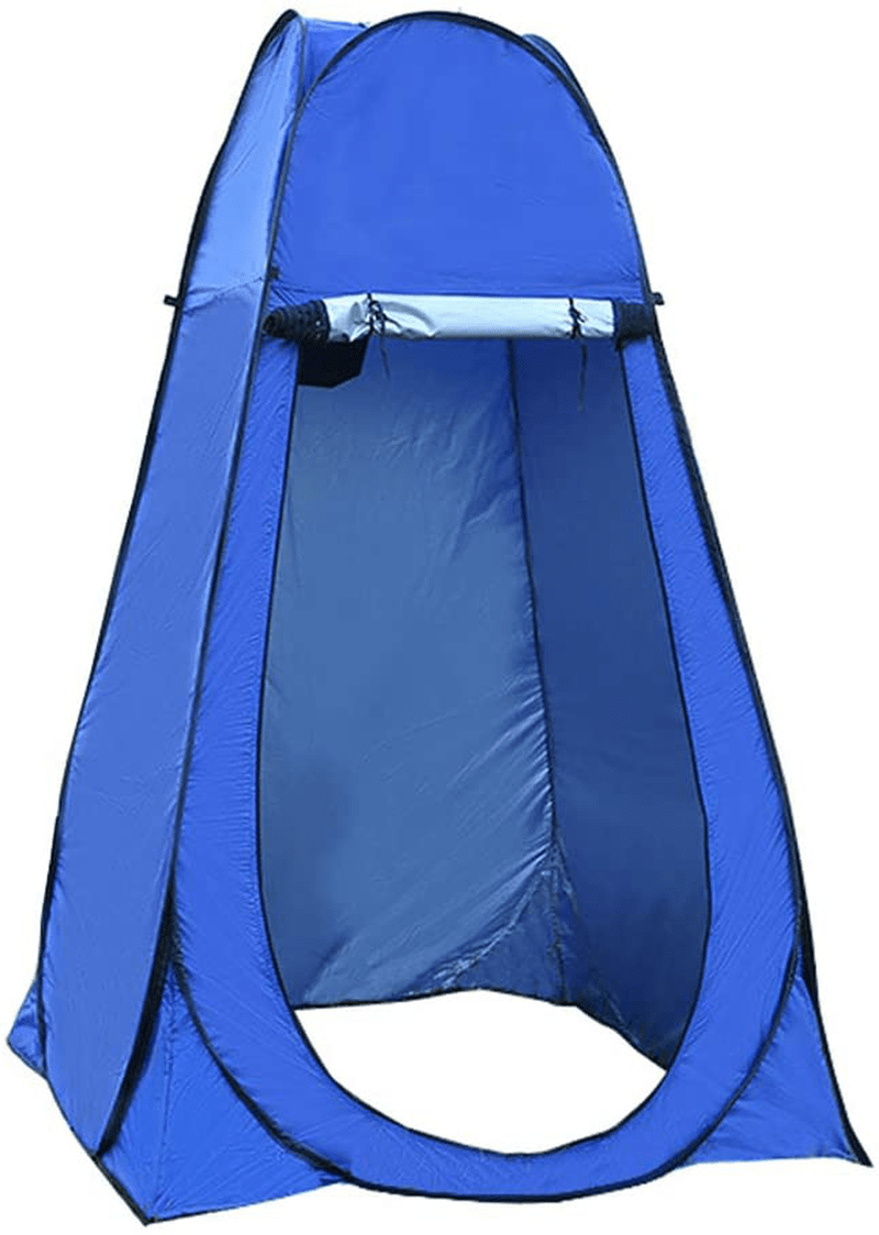 6 FT Portable Changing Tent Camping Shower Tent Privacy Shelter Toilet Dressing Fishing Bathing Storage Room for Outdoor Beach Park