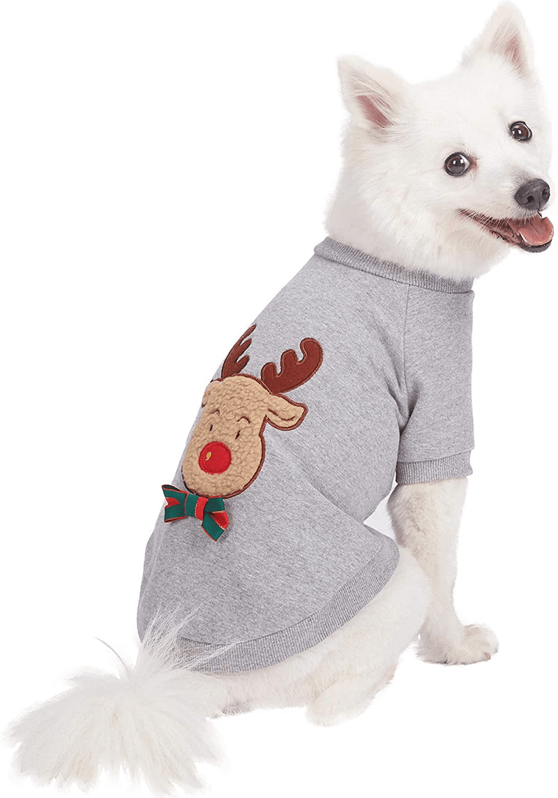 Blueberry Pet 3 Patterns Soft & Comfy Merry Christmas Pullover Dog Sweatshirts