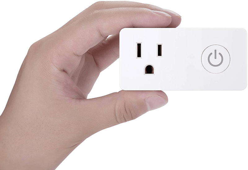BN-LINK WiFi Heavy Duty Smart Plug Outlet, No Hub Required with Energy Monitoring and Timer Function, White, Compatible with Alexa and Google Assistant, 2.4 Ghz Network Only (4 Pack)
