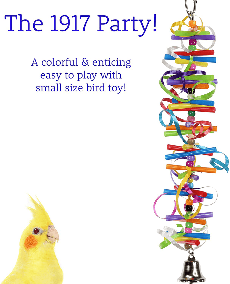 Bonka Bird Toys 1917 Party Bird Toy Parrot cage Craft Toys Cages Cockatiel Budgie Lovebird