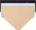 Calvin Klein Women's Invisibles Hipster Multipack Panty
