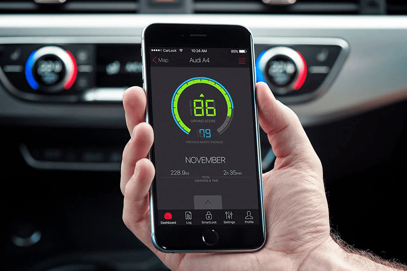 CARLOCK - 2nd Gen Advanced Real Time 3G Car Tracker & Car Alarm. Comes with Device & Phone App. Easily Tracks Your Car in Real Time & Notifies You Immediately of Suspicious Behavior.OBD Plug&Play