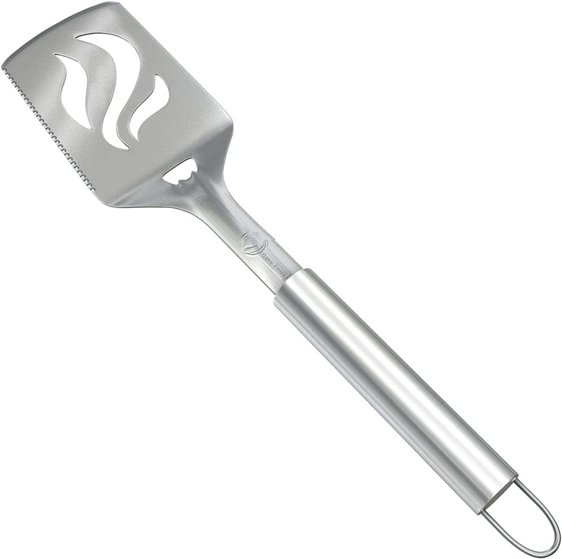 Cave Tools Barbecue Spatula with Bottle Opener and Serrated Edge - BBQ Cooking Utensils & Accessories