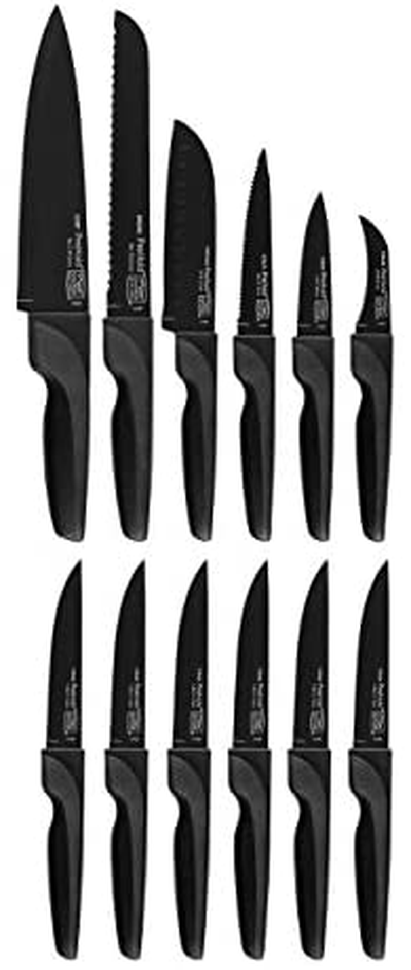Chicago Cutlery ProHold Dual Knife Block Set with Non-Stick Coating (14-Piece)