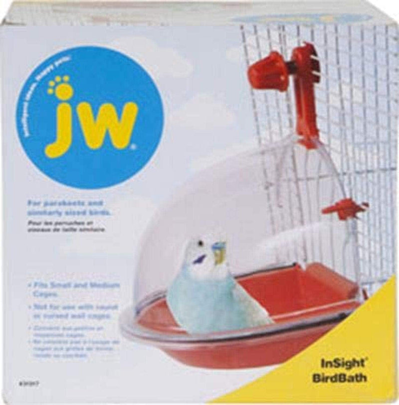 JW Pet Insight Bird Bath Bird Accessory, Multicolor