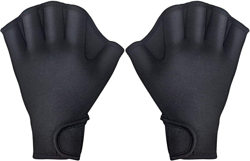 Water Gloves Swimming Webbed Gloves Used to Help Upper Body Resistance Suitable for Water Sports Swimming and Swimming Training