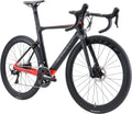 SAVADECK Carbon Fiber Road Bike, Complete Carbon Racing Road Bike 22 Speed with Shimano ULTEGRA R8000 Group Set and R8020 Hydraulic Disc Brake and Thru Axle System
