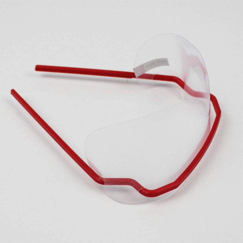 Exceart 20Pcs Safety Goggles Disposable Protective Glasses Medical Eyewear Splash Proof Eyeglasses for Medical Hospital Doctors Isolation Protection