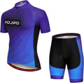 Hotlion Men'S Cycling Jersey Set Bib Shorts Summer Cycling Clothing Suit Pro Team Bike Clothes