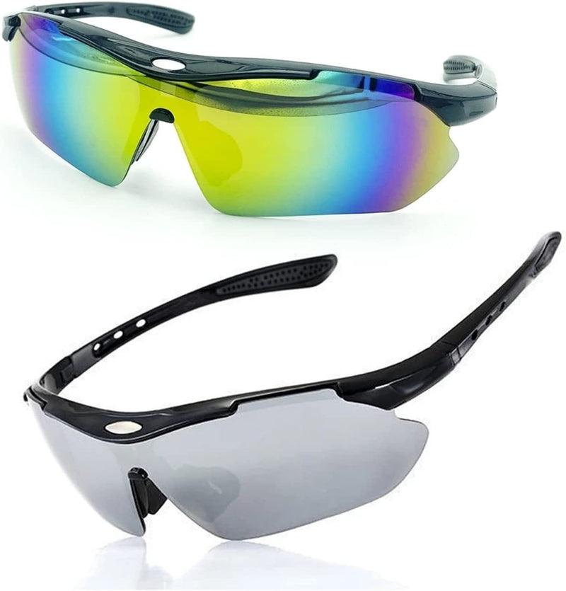 PJRYC Men Women Fishing Glasses Sun Goggles Camping Hiking Driving Cycling Eyewear Sport Sunglasses (Color : 03)