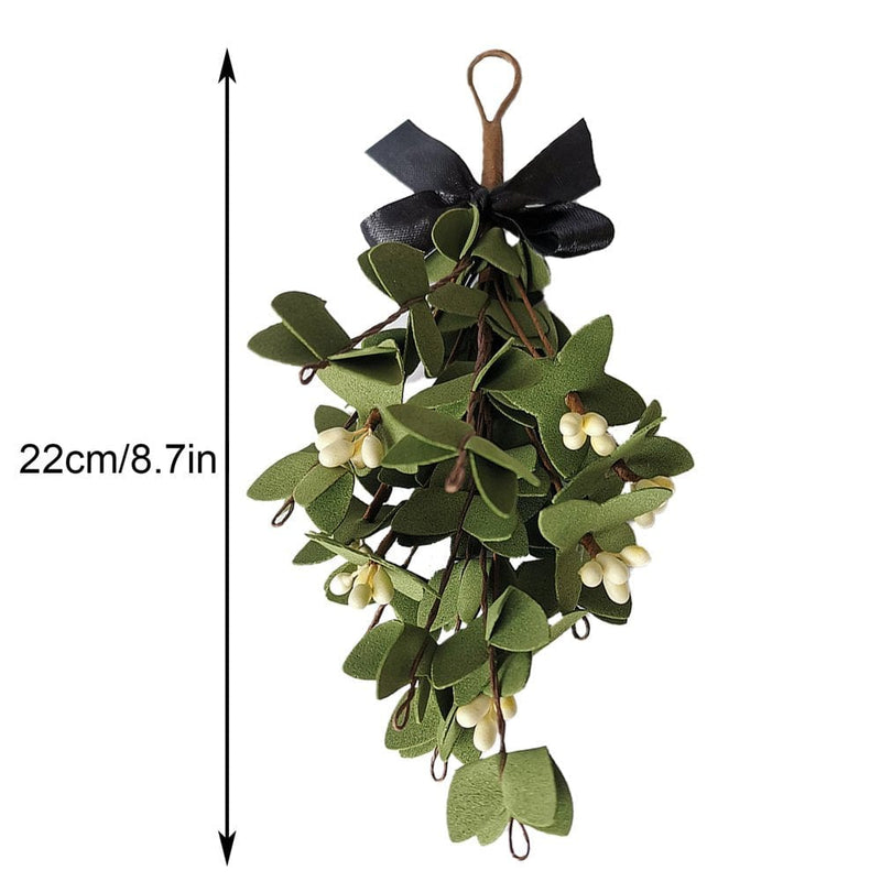 1 Pcs Artificial Plant Simulated Mistletoe Fake Potted Festival Supplies Ornaments Christmas Decoration Simulation Leaves