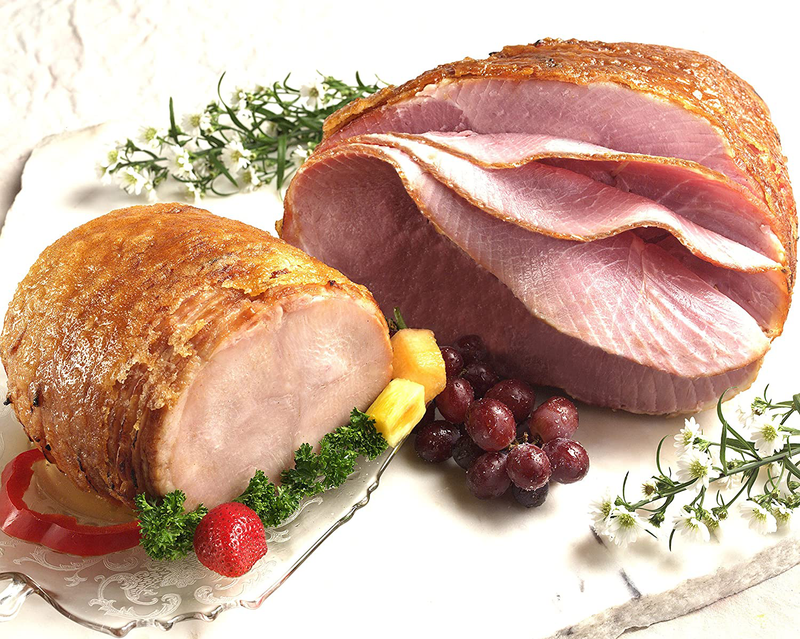 Honey Glazed Holiday Ham and Smoked Turkey Breast Combo. .