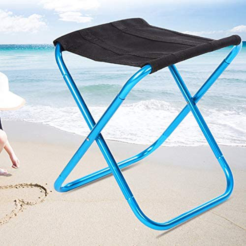 SNOWINSPRING Travel Chair Camping Chair Compact Camp Stool Folding Ultralight Chair for Camping Fishing Hiking Beach Outdoor Chair, A