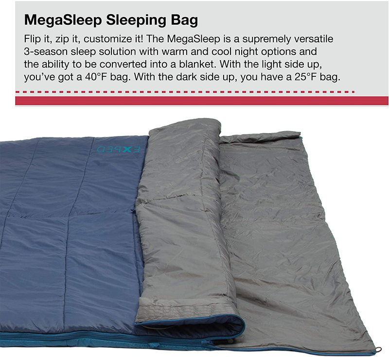 Exped Megasleep Sleeping Bags, Single and Double