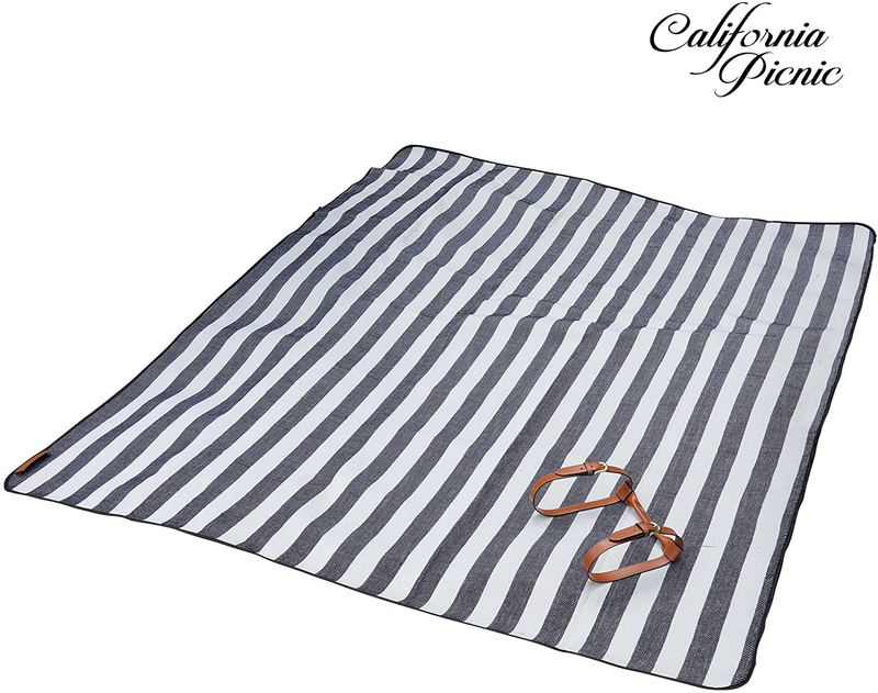 Picnic Blanket Waterproof Extra Large | Beach Blanket Sand Proof Oversized Waterproof | Great Festival Blanket and Picnic Mat | Water Resistant Heavy Duty Wet Lawn Blanket Backing for Outdoor Picnics