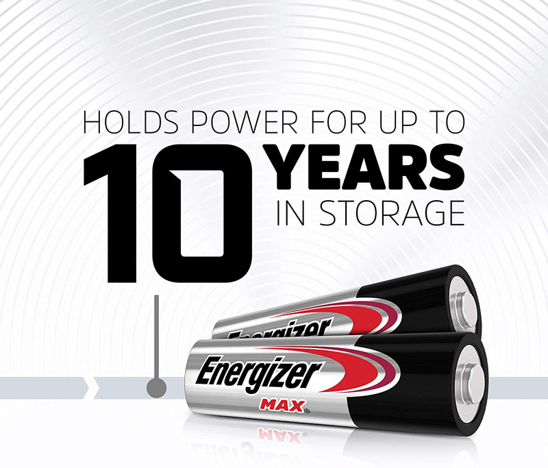 Energizer MAX AA Batteries & AAA Batteries Combo Pack, 24 Double AA Batteries and 24 Triple AAA Batteries (48 Count)