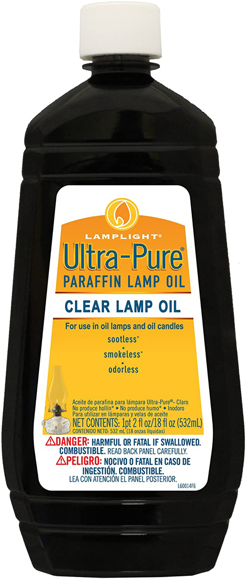 Lamplight 60014 , Clear Ultra-Pure Lamp Oil, 18-Ounce