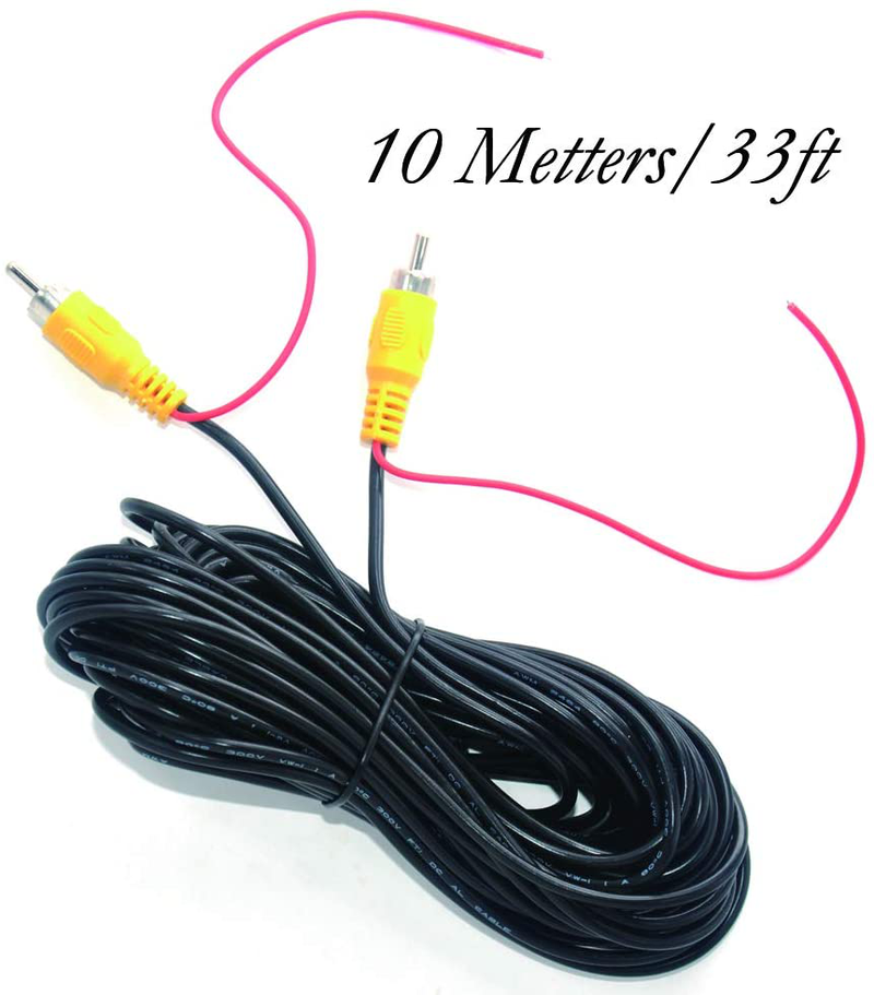 Padarsey RCA 10FT Audio/Video Composite Cable DVD/VCR/SAT Yellow/White/red connectors 3 Male to 3 Male