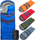 Mallome Sleeping Bags for Adults Kids & Toddler - Camping Accessories Backpacking Gear for Cold Weather & Warm - Lightweight Equipment with Ultralight Compact Bag - Girls Boys Single & Double Person