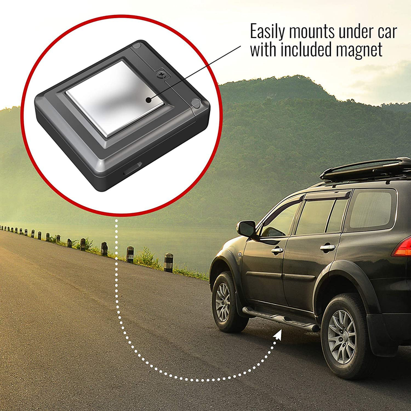 Tracki 2021 Model Mini Real time GPS Tracker. Full USA & Worldwide Coverage. for Vehicles, Car, Kids, Elderly, Child, Dogs & Motorcycles. Magnetic Small Portable Tracking Device. Monthly fee Required