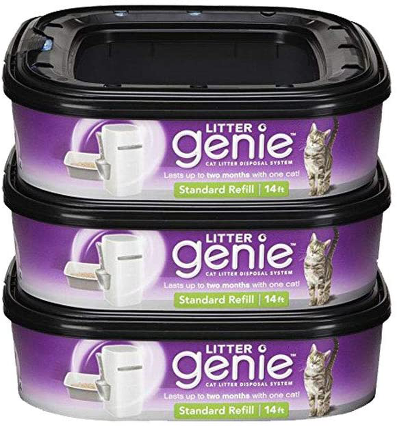 Litter Genie Standard Cat Litter Disposal System Refills (Pack of 3)