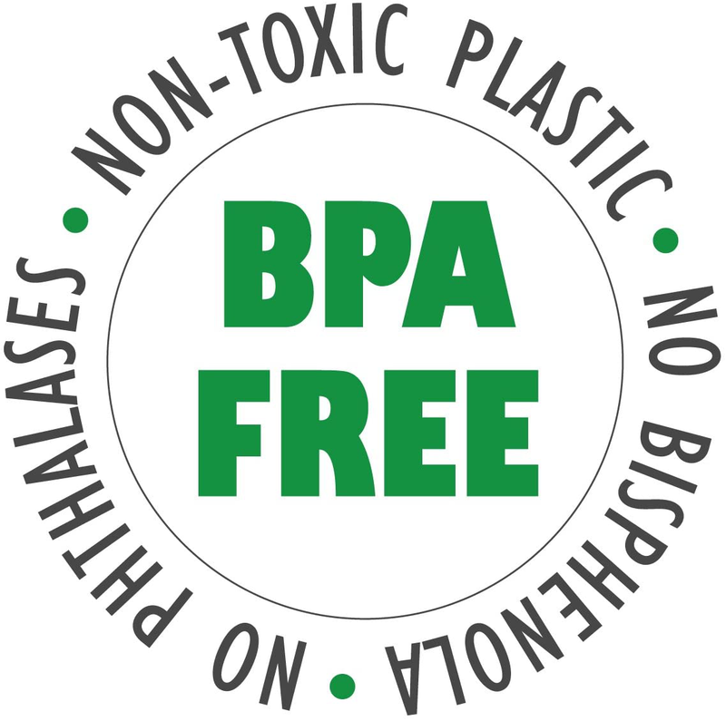 Cupture Diamond Plastic Tumblers BPA Free, 24 oz/14 oz, 8-Pack (Clear)