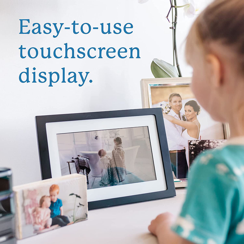 Skylight Frame: 10 inch WiFi Digital Picture Frame, Email Photos from Anywhere, Touch Screen Display, Effortless One Minute Setup - Perfect Gift for A Loved One