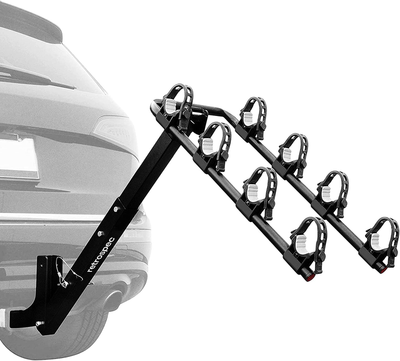 Retrospec Lenox Car Hitch Mount Bike Rack with 2-inch Receiver, 2-5 Bikes