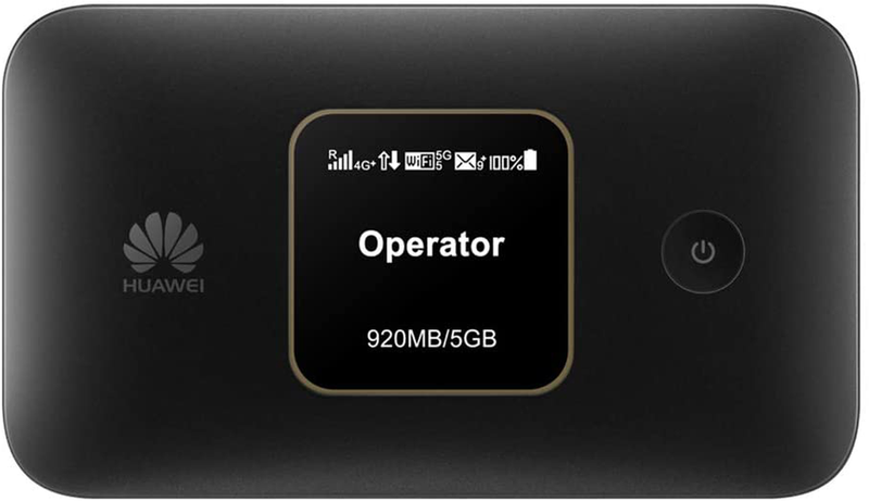 Huawei E5785Lh-22c 300 Mbps 4G LTE Mobile WiFi (4G LTE in Europe, Asia, Middle East, Africa & 3G globally. 12 hrs working, Original OEM item) (Black)