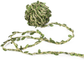 David accessories Olive Green Leaves Leaf Trim Ribbon -20 Yards - for DIY Craft Party Wedding Home Decoration (Olive Green)