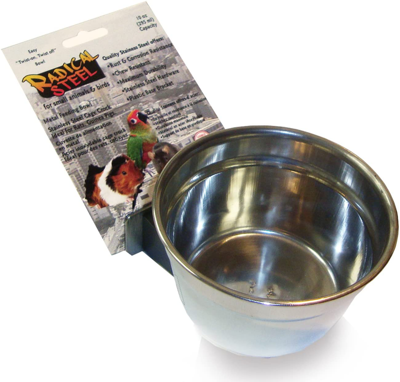 Lixit Quick Lock Cage Bowls for Small Animals and Birds.