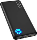 INIU Portable Charger, USB C Slimmest & Lightest Triple 3A High-Speed 10000mAh Power Bank, Flashlight Battery Pack Compatible with iPhone 12 11 X 8 Plus Samsung S20 Google LG iPad etc. [2021 Version]