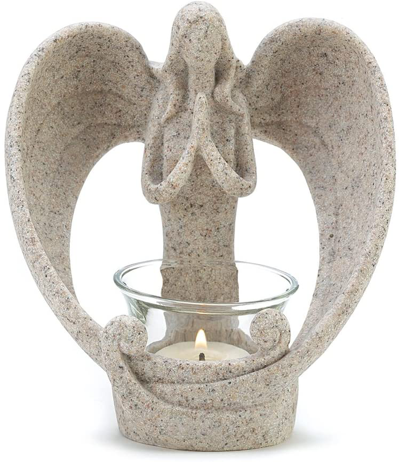 Gifts & Decor Desert Angel Tea Light Candleholder Decorative Gift