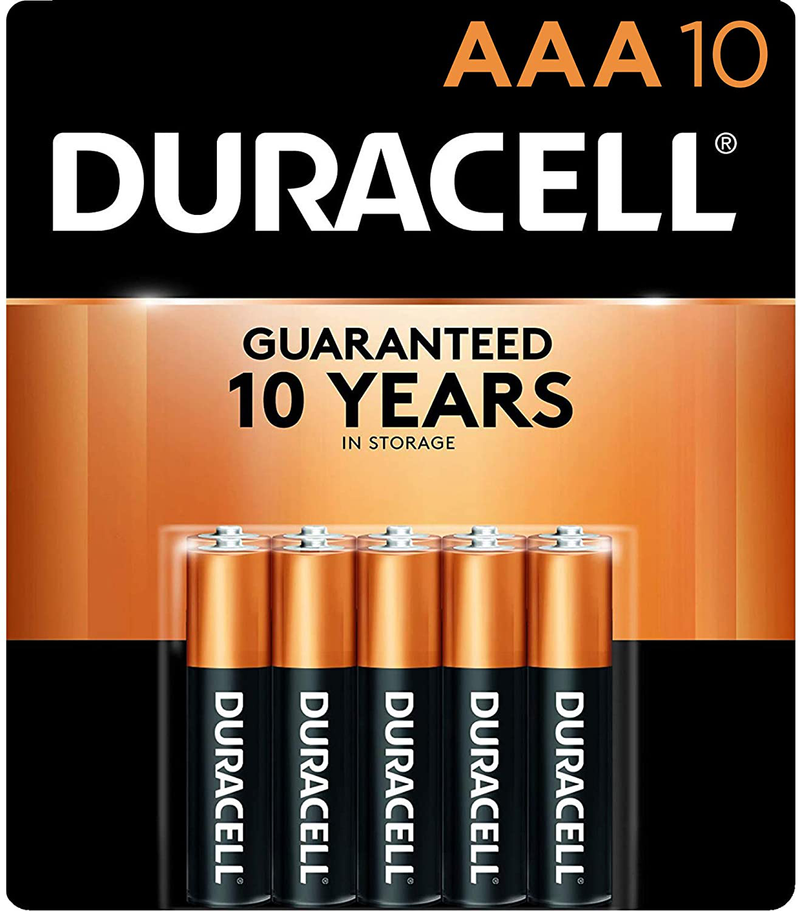 Duracell - CopperTop AAA Alkaline Batteries - Long Lasting, All-Purpose Triple A Battery for Household and Business - 16 Count