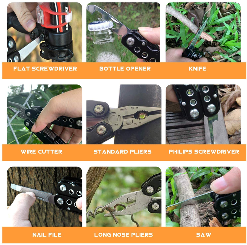 Gifts for Men Dad,Valentines Day Gifts for Him,Anniversary Birthday Fathers Day Unique Gift for Husband Him,Christmas Stocking Stuffers,Gadget for Men,All in One Multitool Plier for Hiking Camping