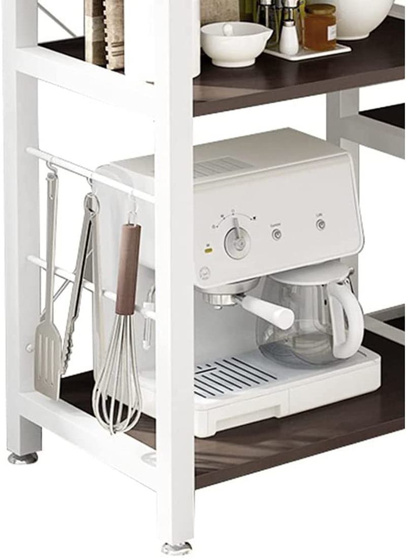 Soges 3-Tier Kitchen Baker'S Rack Utility Microwave Oven Stand Storage Cart Workstation Shelf, W5S-B