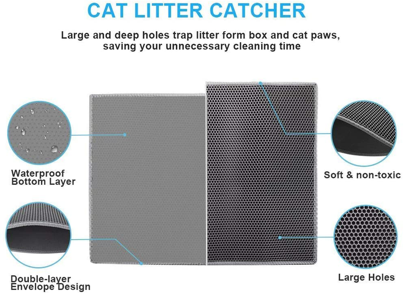 Pieviev Cat Litter Mat-Super Size