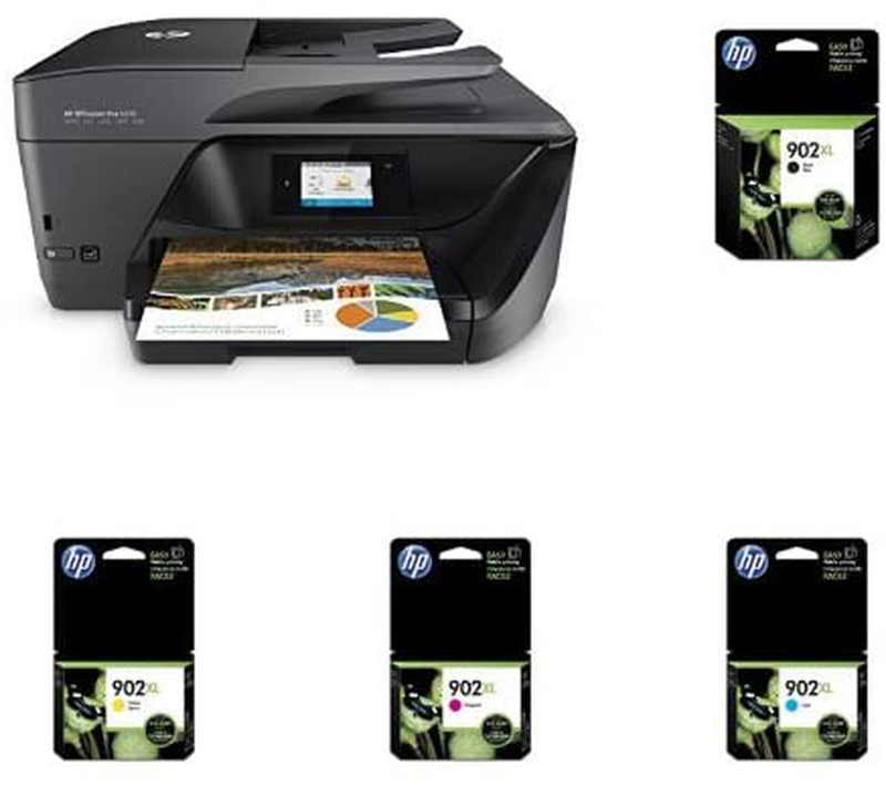 HP OfficeJet Pro 6978 All-in-One Wireless Printer, HP Instant Ink, Works with Alexa (T0F29A)