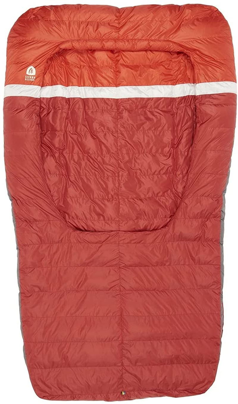 Sierra Designs Backcountry Bed 20 Degree 650F Dridown Lightweight Sleeping Bag for Adults