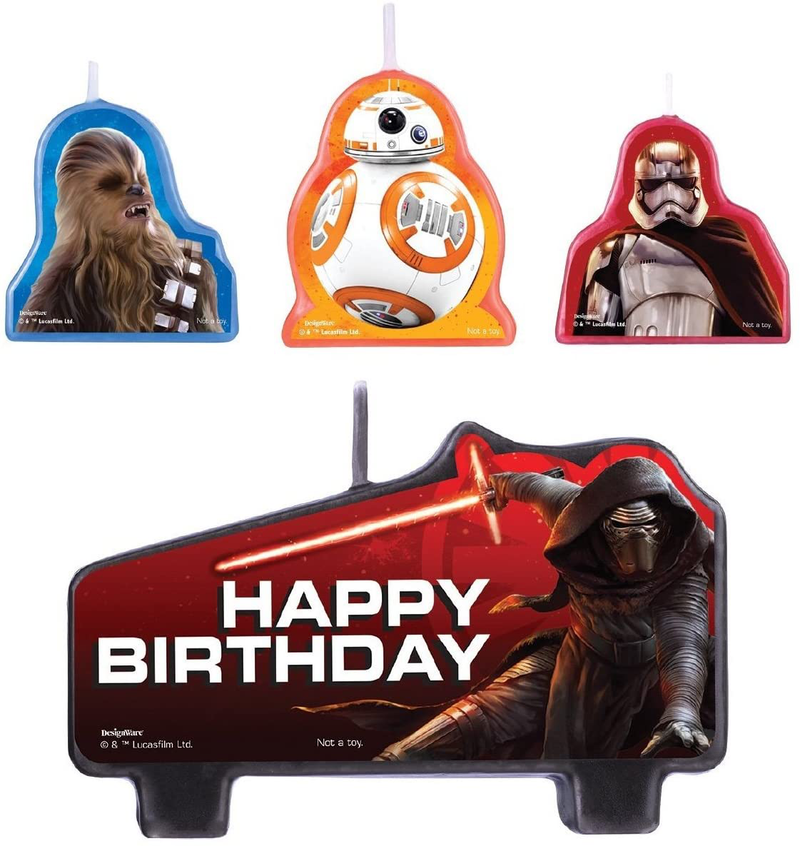 Star Wars Episode VII Birthday Candle Set