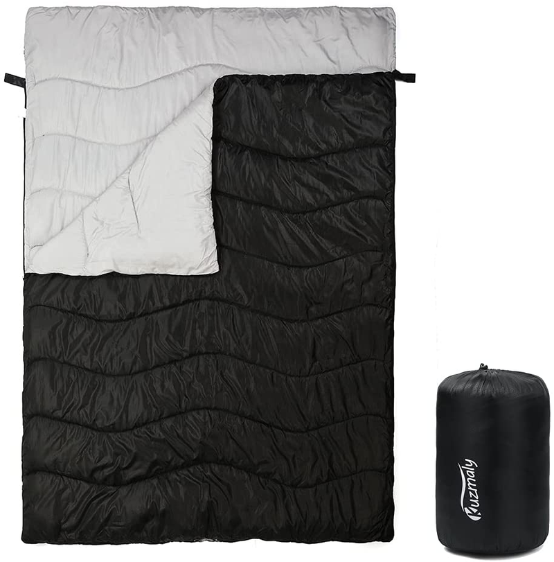 Kuzmaly Camping Sleeping Bag 3 Seasons Lightweight &Waterproof with Compression Sack Camping Sleeping Bag Indoor & Outdoor for Adults & Kids…