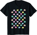 Star Wars Candy Hearts Love Valentine'S Day Graphic T-Shirt