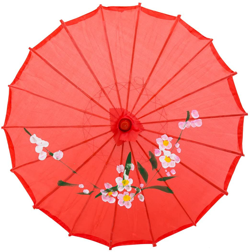 THY COLLECTIBLES 22" Kid's Size Japanese Chinese Umbrella Parasol for Wedding Parties, Photography, Costumes, Cosplay, Decoration and Other Events (Green)