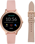 Fossil Women's Gen 5E 42mm Stainless Steel Touchscreen Smartwatch with Speaker, Heart Rate, Contactless Payments and Smartphone Notifications