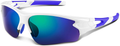 Polarized Sports Sunglasses for Men Women Youth Baseball Fishing Cycling Running Golf Motorcycle Tac Glasses UV400