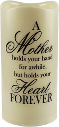 Gerson Mother Holds Your Heart Forever Flameless Memory Candle