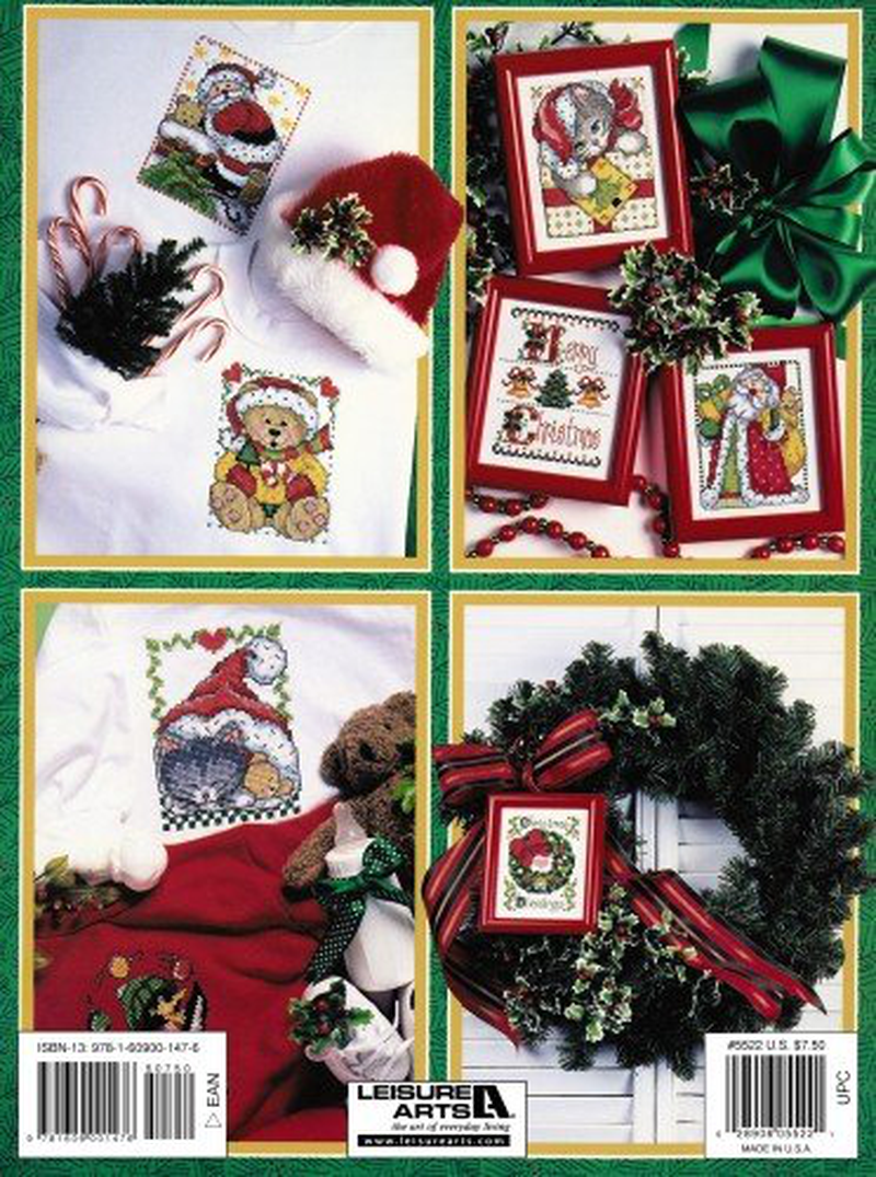 Fast & Festive, 50 Christmas Designs-Charming Cross Stitch Designs to use in a Variety of Christmas Projects