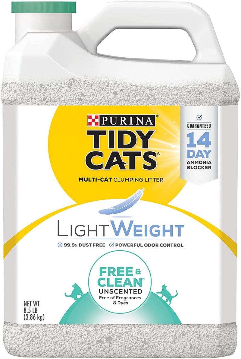 Purina Tidy Cats LightWeight Free & Clean Clumping Cat Litter