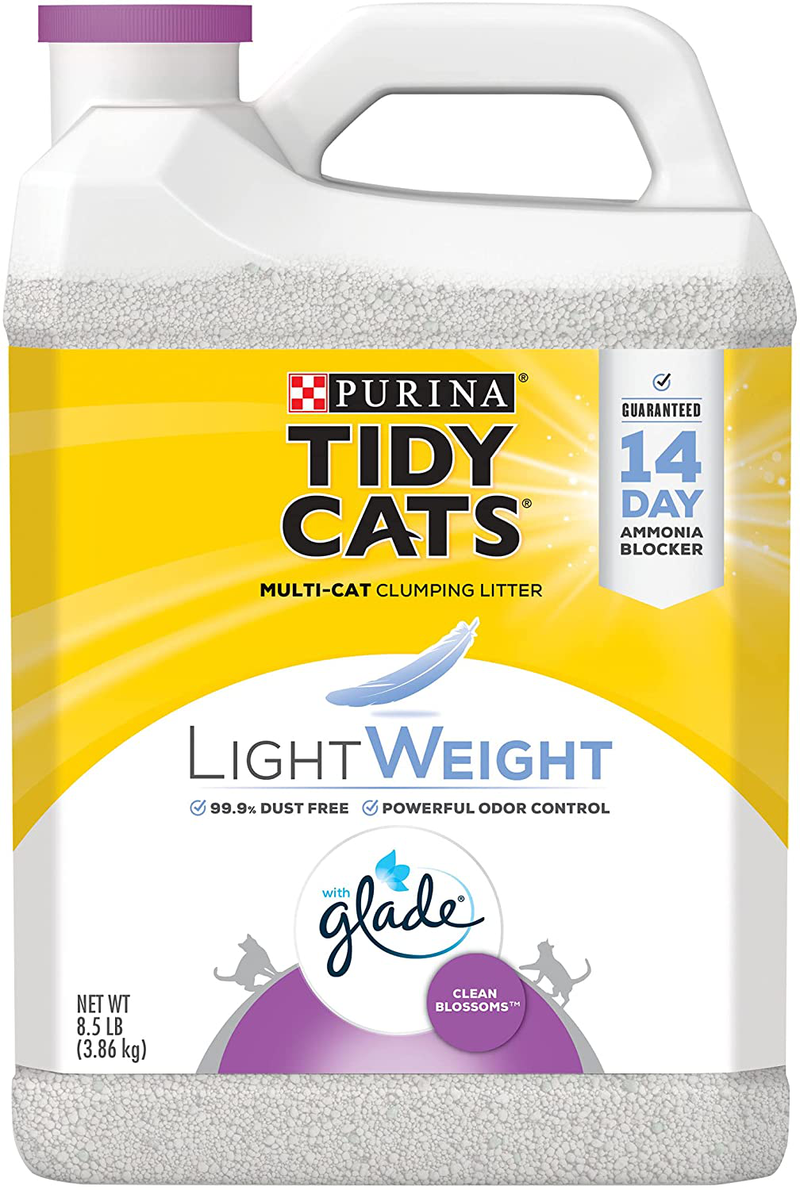 Purina Tidy Cats LightWeight Glade Extra Strength, Scented, Clumping Cat Litter