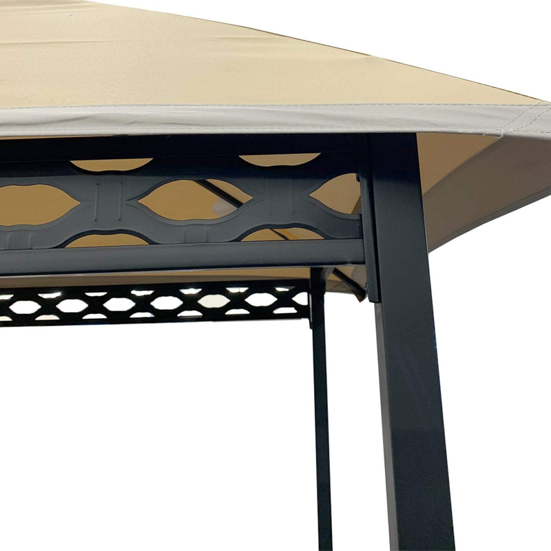Garden Winds Replacement Canopy Top Cover for Oakmont Grill Gazebo - Riplock 350